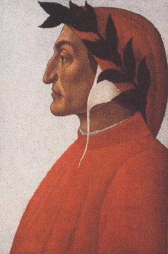 Sandro Botticelli Portrait of Dante Alighieri (mk36) Germany oil painting art